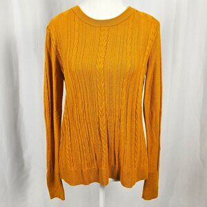 A New Day - Golden Yellow Knit Sweater - Size Small